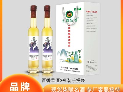 七赋名酒2瓶装百香果酒