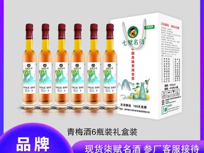 七赋名酒-6瓶装 青梅酒